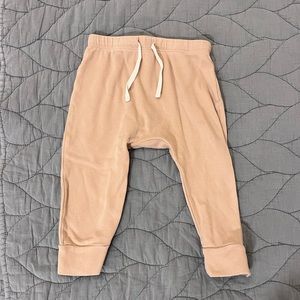 Quincy Mae 12-18 month jogger pants